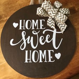 Home Sweet Home Door Hanger